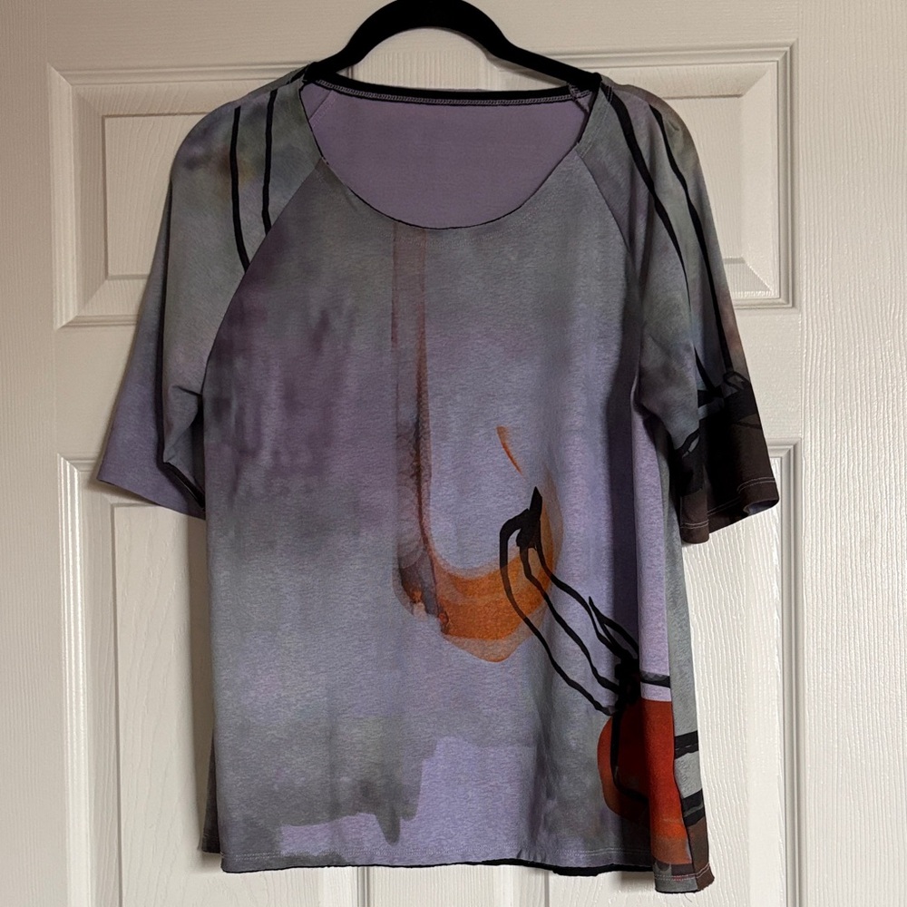 Abstract Print Women's Top